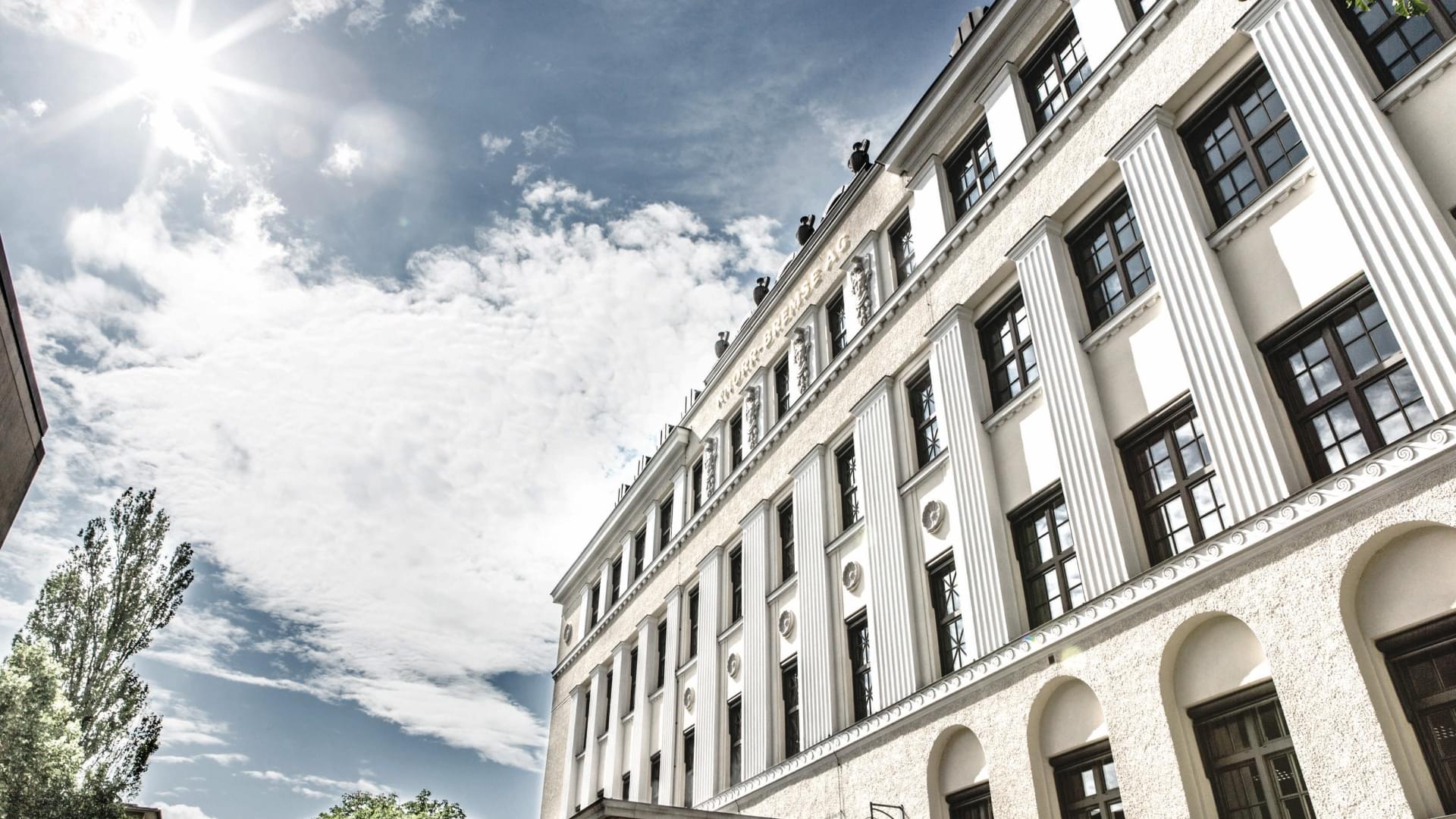 Historisches Gebäude der Knorr-Bremse Konzernzentrale in München